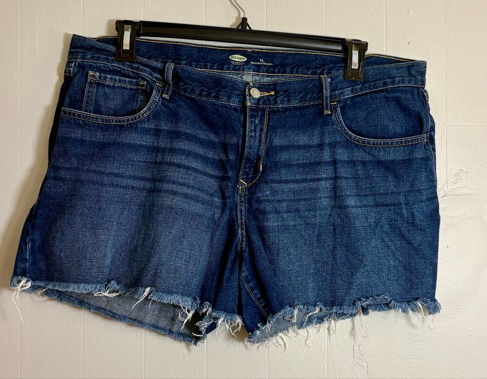 Old Navy Size 16 Cut Off Shorty Short Women's Denim Short